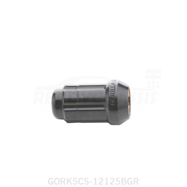 20 Lug Nuts 12Mmx1.25 Black W/Key K5Cs-12125Bgr Wheel