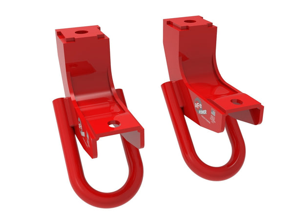 Tundra Front Tow Hooks Red Pair 450-72T001-R
