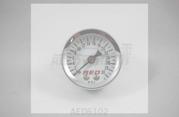 Advanced Engine Design 1-1/2 Fuel Pressure Gauge 0-30psi 