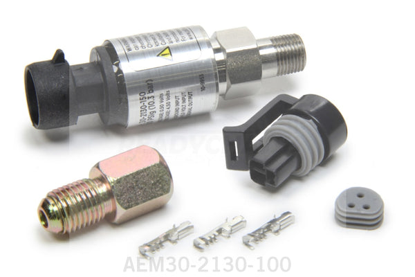 AEM Electronics 100 PSIg Stainless Sensor Kit 