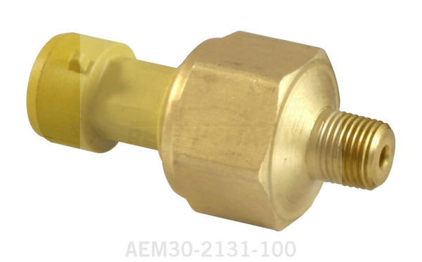 AEM Electronics 100psi Brass Sensor Kit 