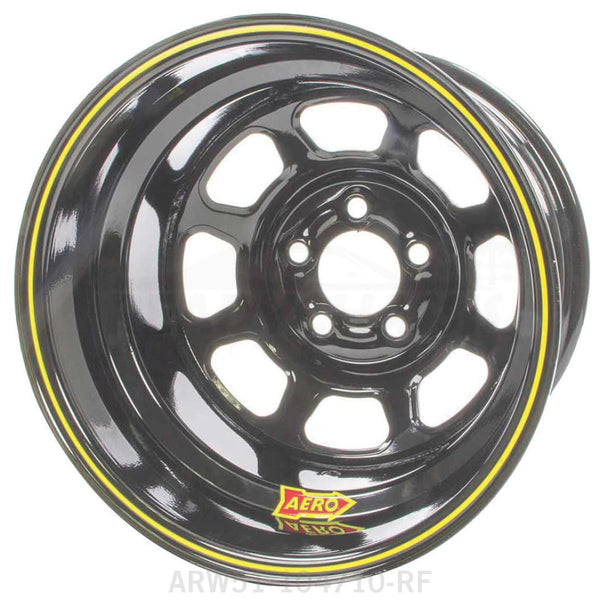 Aero Race Wheels 15x10 1in 4.75 Black