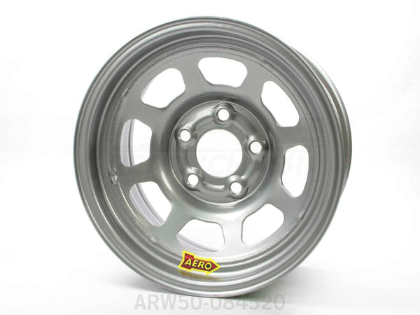 Aero Race Wheels 15x8 2in. 4.50 Silver 