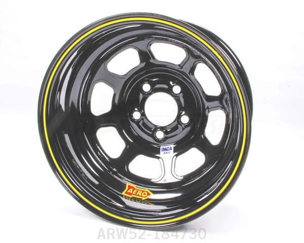 Aero Race Wheels 15x8 3in 4.75 Black