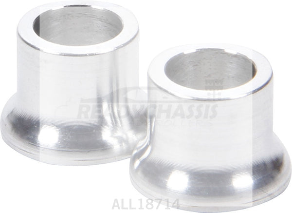 Tapered Spacers Aluminum 3/8In Id 1/2In Long Rod End Bushings