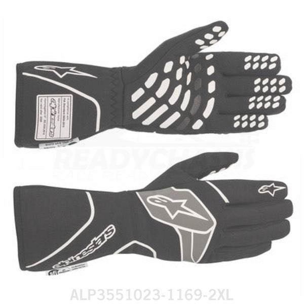Alpinestars Usa Glove Tech-1 Race V3 Black Gray 2X-Large Driving Gloves