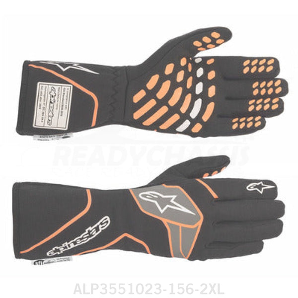 Alpinestars Usa Glove Tech-1 Race V3 Black Orange 2X-Large Driving Gloves