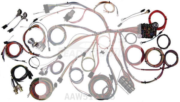 American Autowire 67-68 Mustang Wiring Harness 