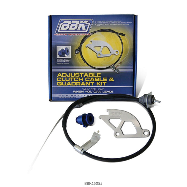BBK Clutch Quadrant & Cable Kit - 79-95 Mustang 