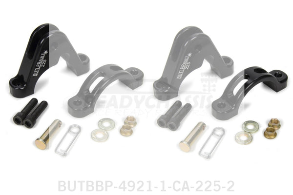 Butlerbuilt 2-1/4 Axle Tether Clamps Only Pair 