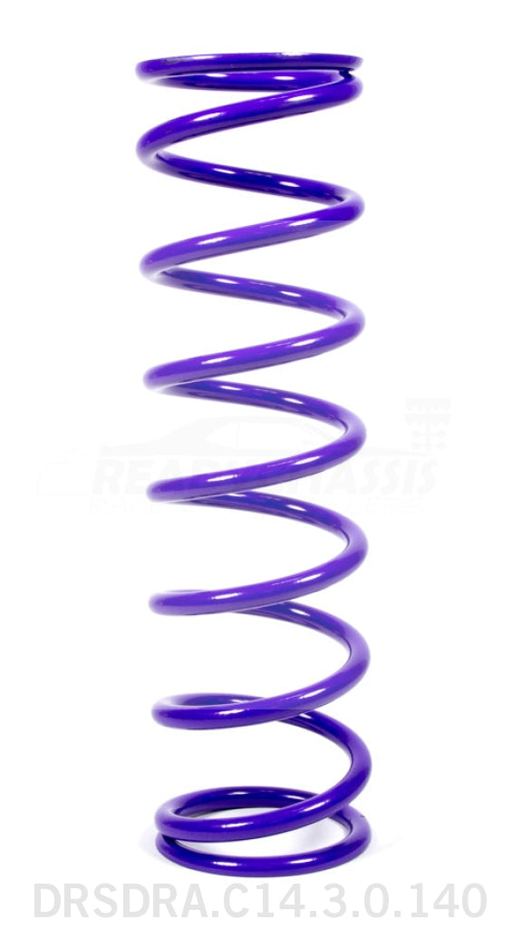 Draco Racing Coilover Spring 3.0in ID 14in Tall 140lb