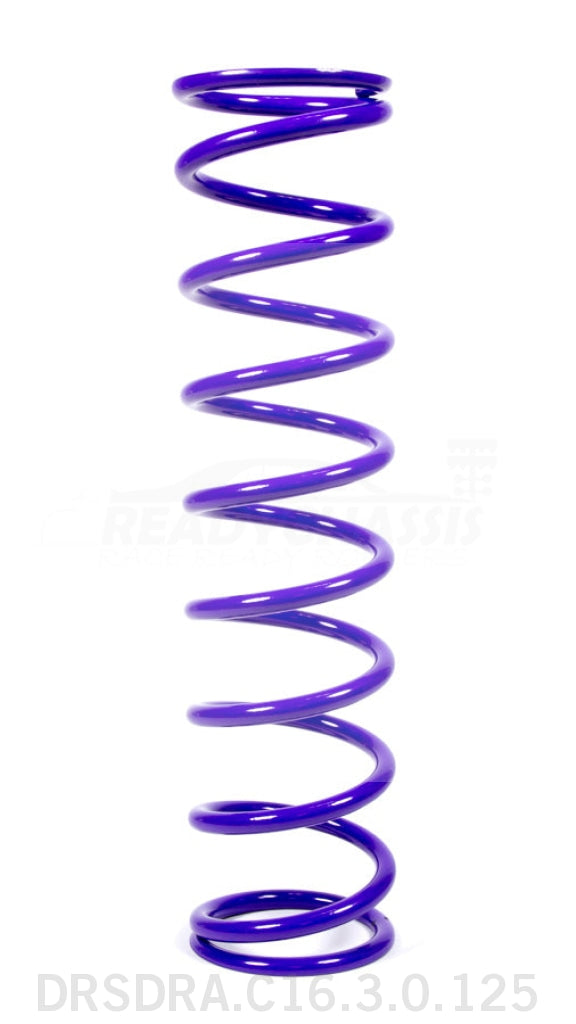 Draco Racing Coilover Spring 3.0in ID 16in Tall 125lb