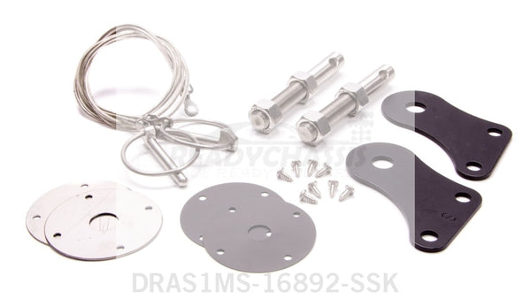 Hood Pin Kit Stainless 05-09 Mustang Fastener Kits And Components