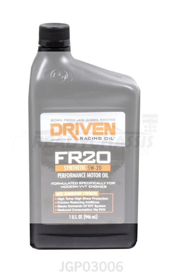 Fr20 5W20 Synthetic Oil 1 Qt Bottle Motor
