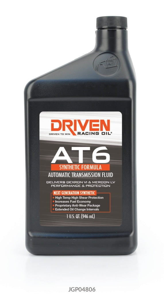 Driven Racing Oil AT6 Synthetic Dextros 6 Transmission Fluid 1 Qt.