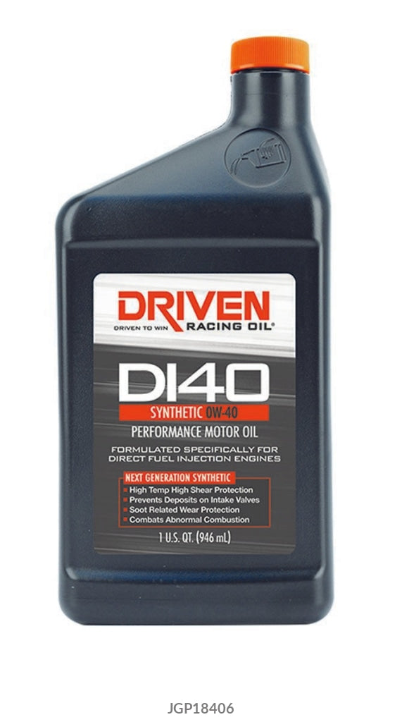 Driven Racing Oil DI40 0W40 Synthetic Oil 1 Quart