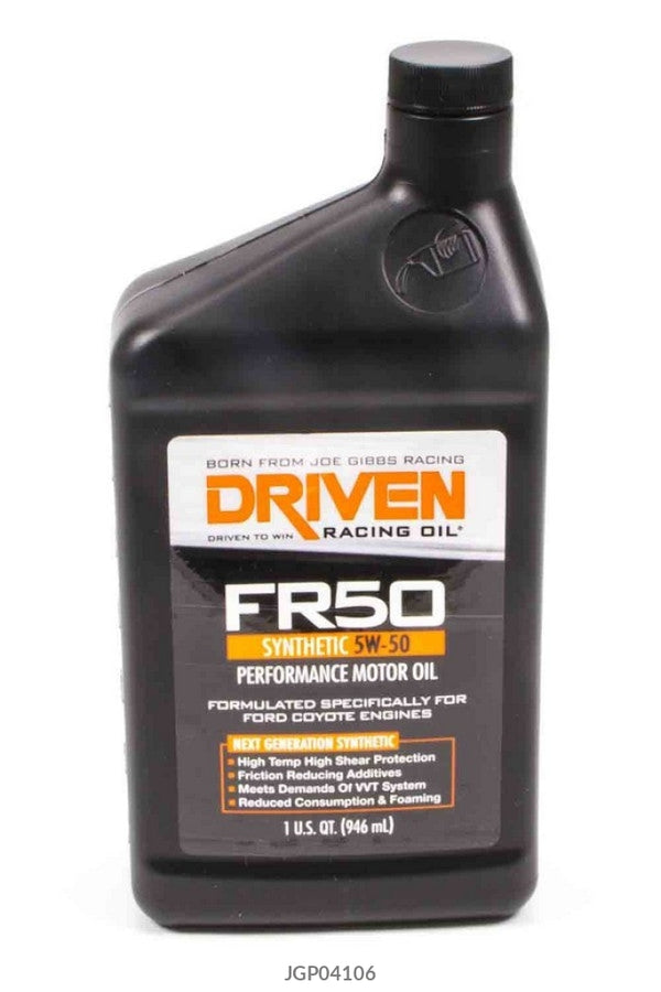 Driven Racing Oil FR50 5w50 Synthetic Oil 1 Qt