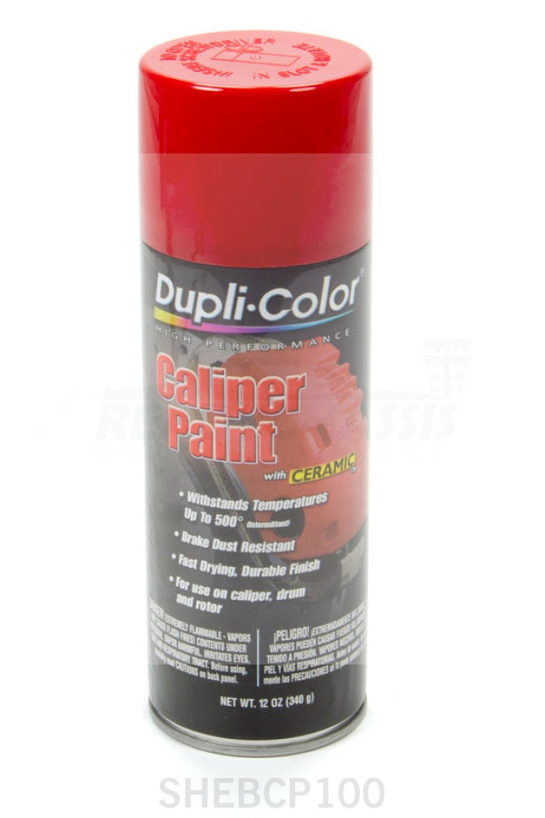 Dupli-Color Brake Caliper Red Paint 12oz