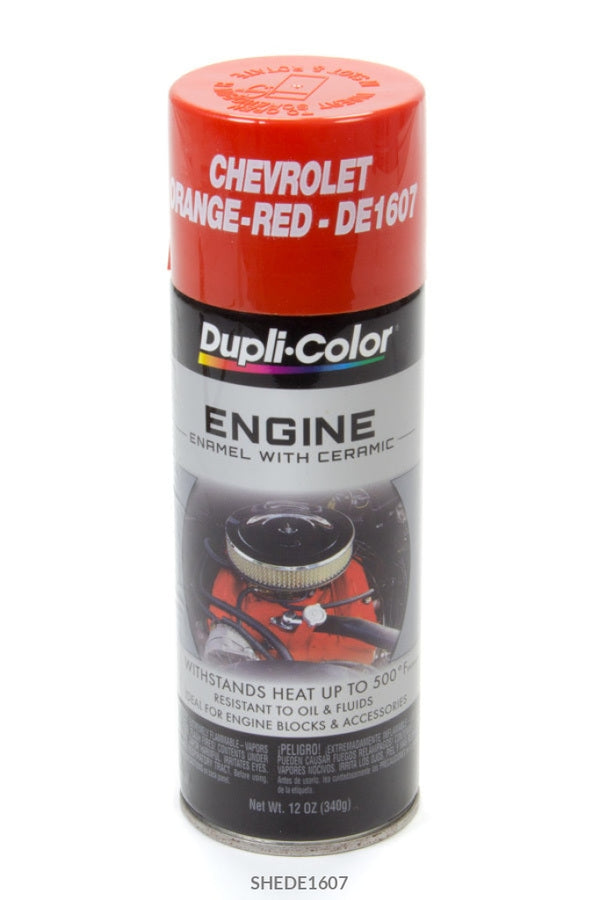 Dupli-Color Chevy Orange/Red Engine Paint 12oz