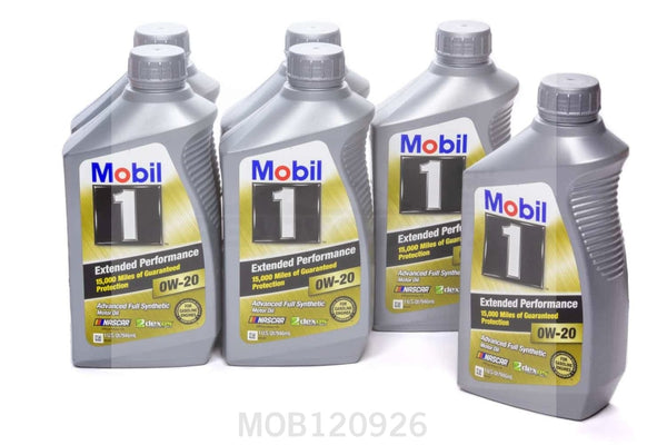 Mobil 1 0w20 EP Oil Case 6x1 Qt Bottle Dexos