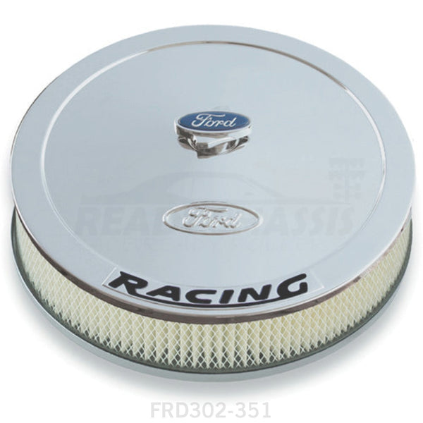 Ford Racing 13in Dia Air Cleaner Kit Chrome
