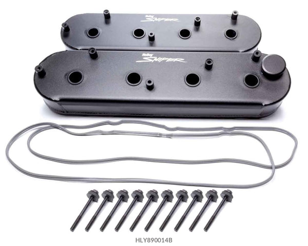 Holley Sniper Fabricated Valve Covers  SGM LS Tall