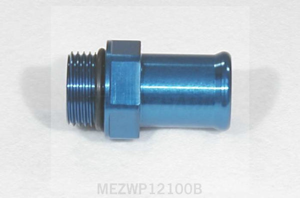 Meziere 1in. Radiator Hose Fitting- Blue