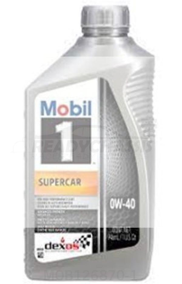Mobil 1 0W40 Supercar Oil Qt Motor