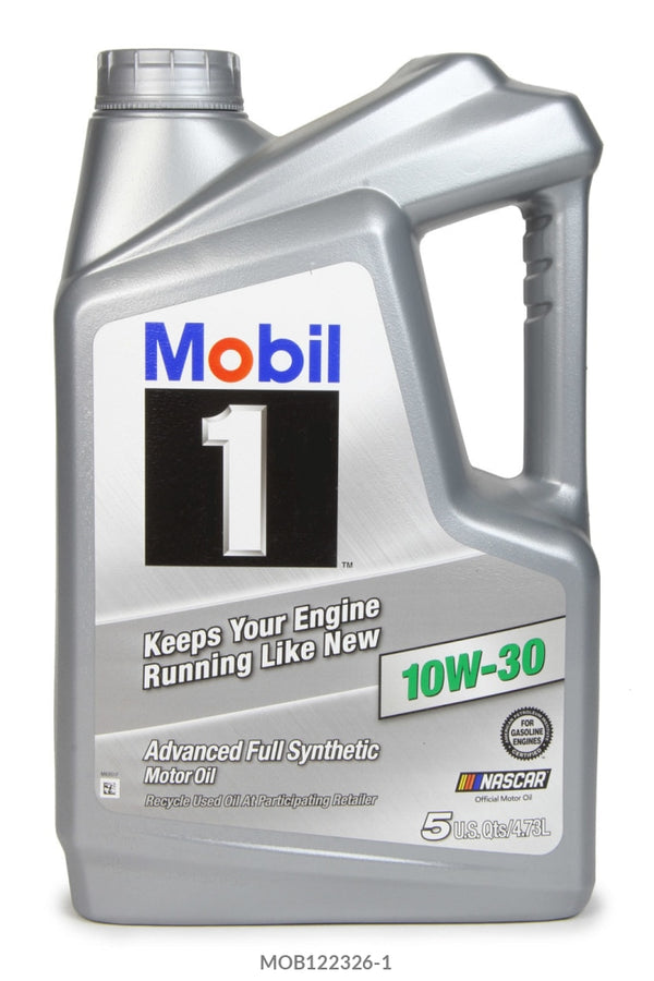 Mobil 1 10w30 Synthetic Oil 5Qt. Bottle