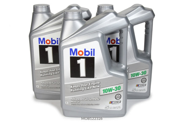 Mobil 1 10w30 Synthetic Oil Case 3x5 Qt. Bottles