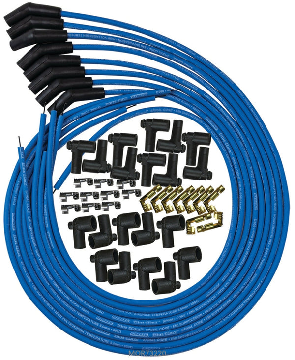 Moroso Blue Max Ignition Wire Set - Blue