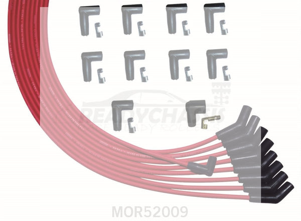 Moroso Ultra Plug Wire Set Universal V8 Red 52009 Spark Wires