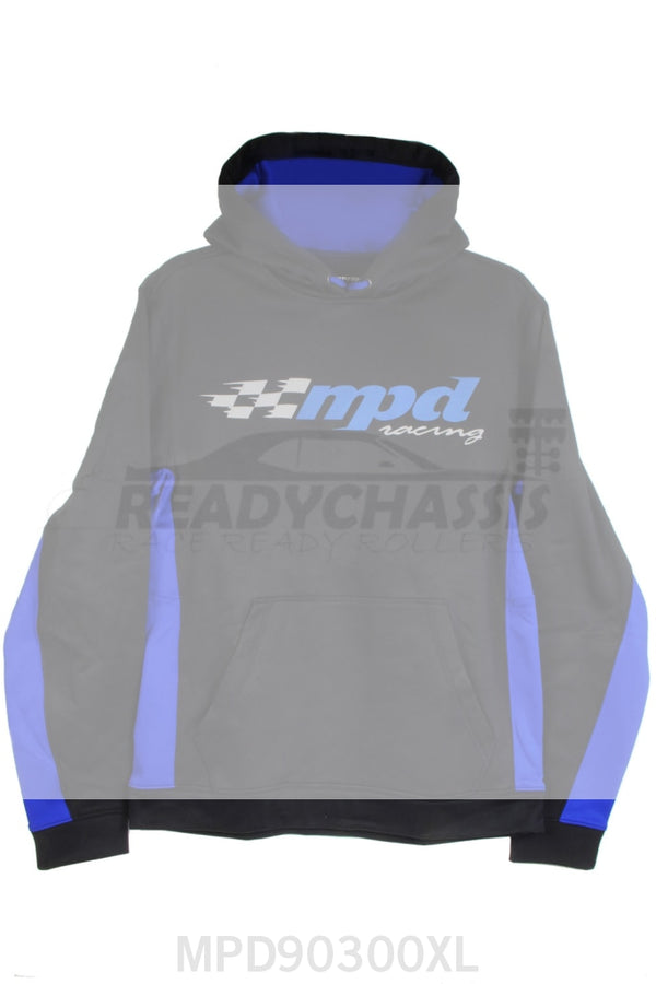 MPD Sport-Tek Black/Blue Sweatshirt X-Large