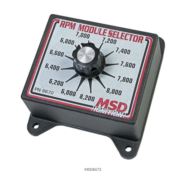 MSD Ignition 6000-8200 RPM Module Selector