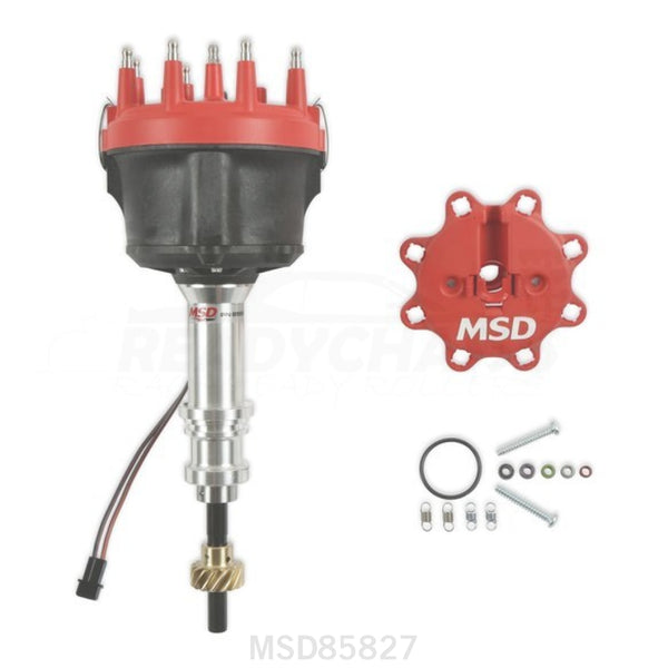 Msd Ignition Billet Distributor Sbf 302 W/Bronze Gear 85827 Distributors