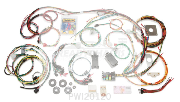 Painless Wiring 1965-66 Mustang Chassis Harness 22 Circuits