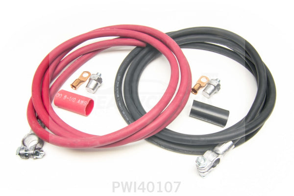 Painless Wiring Battery Cable Kit (8ft. Red & 8ft. Black Cables)