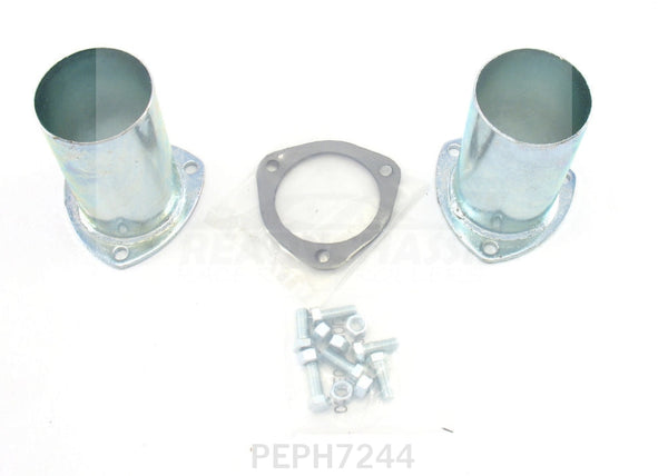 Patriot Exhaust Collector Reducers - 1pr 3in to 3in