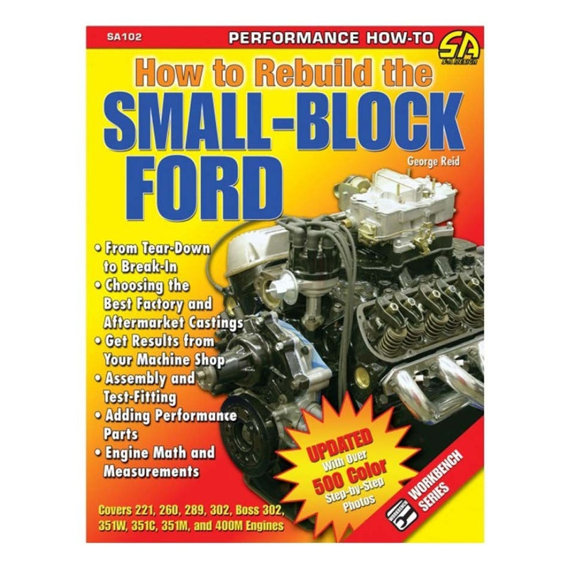 Sa Books How To Rebuild The Small Block Ford How-To