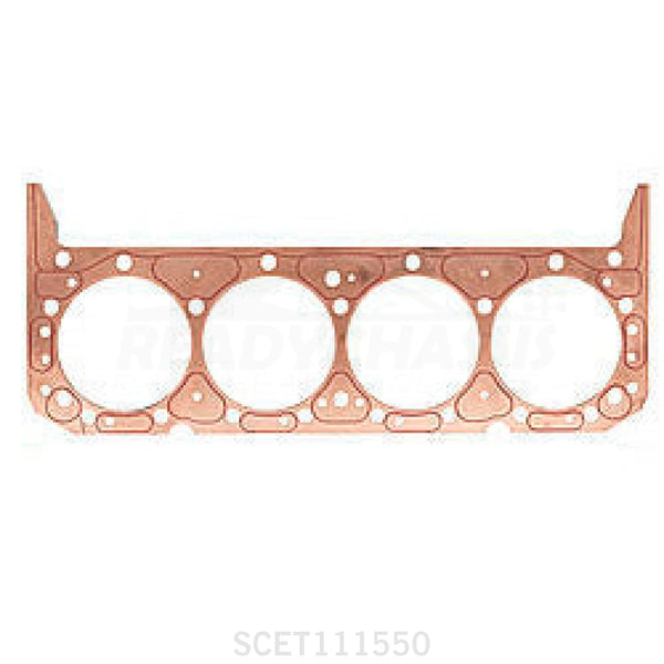 SCE Gaskets SBC Titan Copper Head Gasket 4.155 x .050