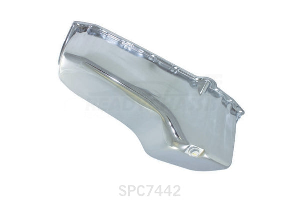 Specialty Products 55-79 SBC Steel Stock Oil Pan Chrome