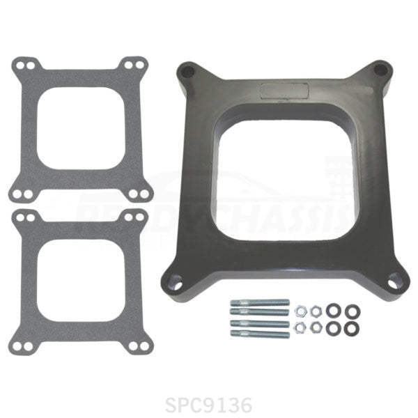 Specialty Products Carburetor Spacer Kit 1i n Open Port with Gaskets