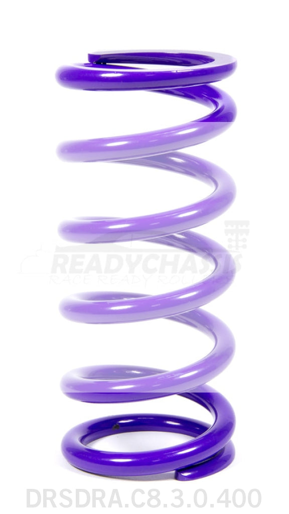 Spring Coilover 8.0In 3.0In Id 400 Rate Dra-C8.3.0.400 Coil Springs
