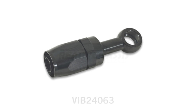 Vibrant Performance Fitting Hose End Straigh t Swivel Reusable -6 AN