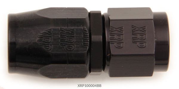 XRP-Xtreme #4 Str Hose End Black