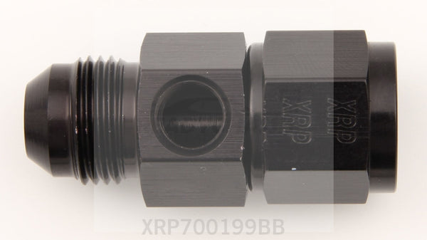 XRP-Xtreme #8 to #8 Fem Fuel Press Adapter w/ 1/8 NPT Port
