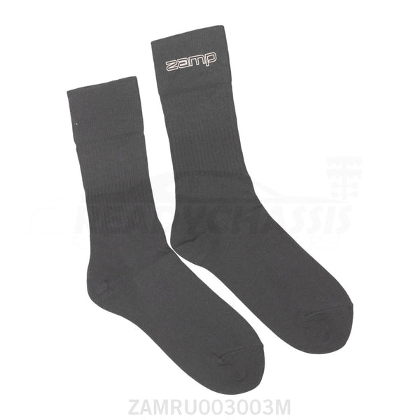 Zamp Socks Black Medium Sfi 3.3