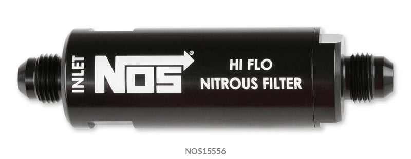 Nos 6An Hi-Flo Nitrous Filter - Black Oxide Filters