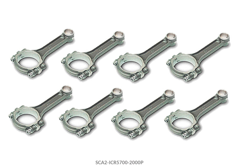 Scat Sbc 4340 Forged I-Beam Rods 5.700 Connecting