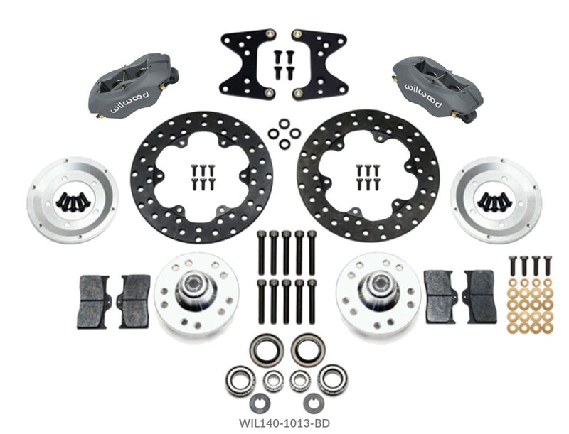 Wilwood Md Drag Front Brake Kit Mustang Ii/Pinto 140-1013-Bd Systems
